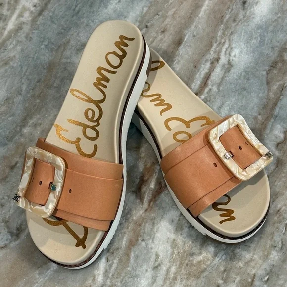 Women’s SAM EDELMAN Ariane slide sandals- Size 7.5 - Picture 6 of 8